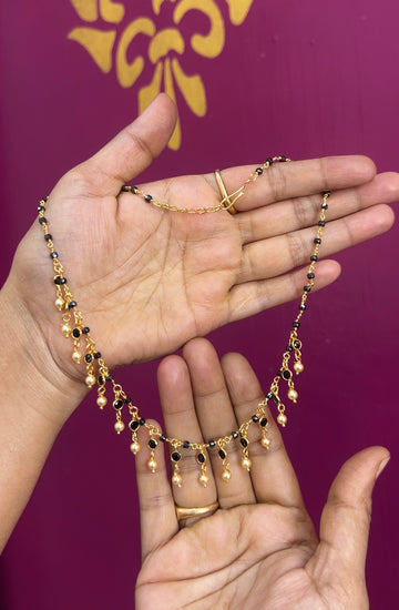 Black beads 16inches BB013