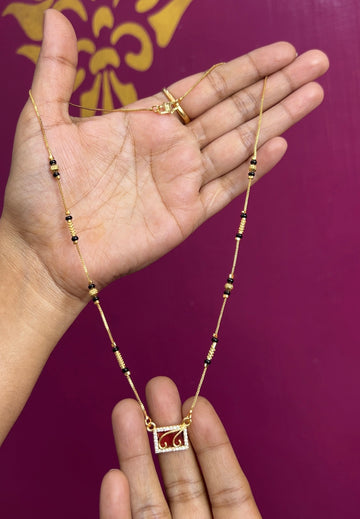 Black beads 18 inches BB001