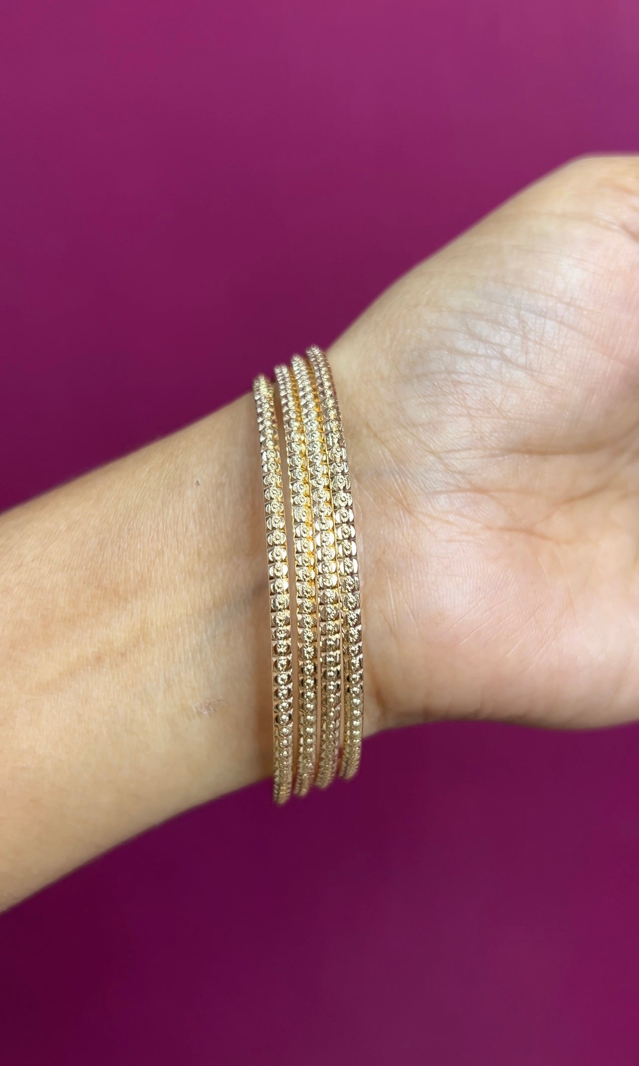 Unpolished panchaloham Bangles UPBNG009