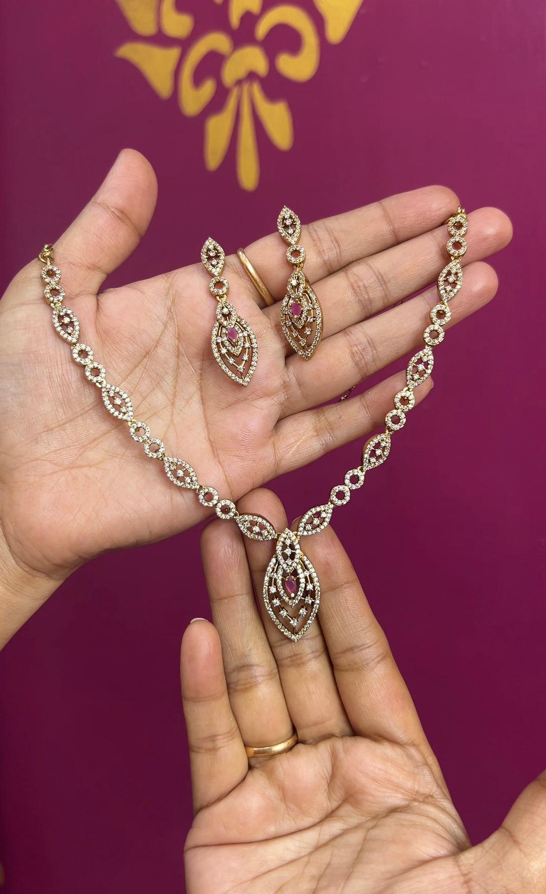 Mehendi Victorian necklace NK066