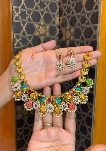 Meenakari Necklace NK213