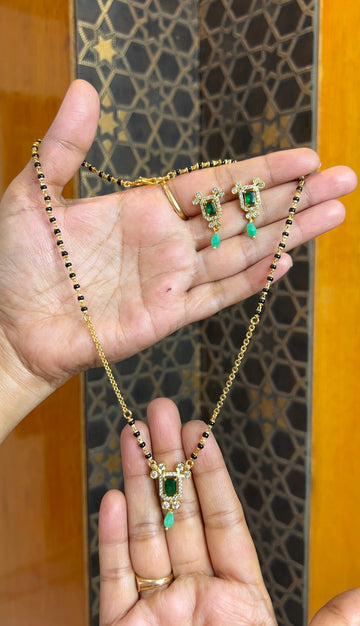 Black beads 16inches BB076