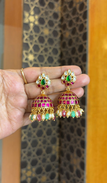 Jadau Kundan earrings JDER002