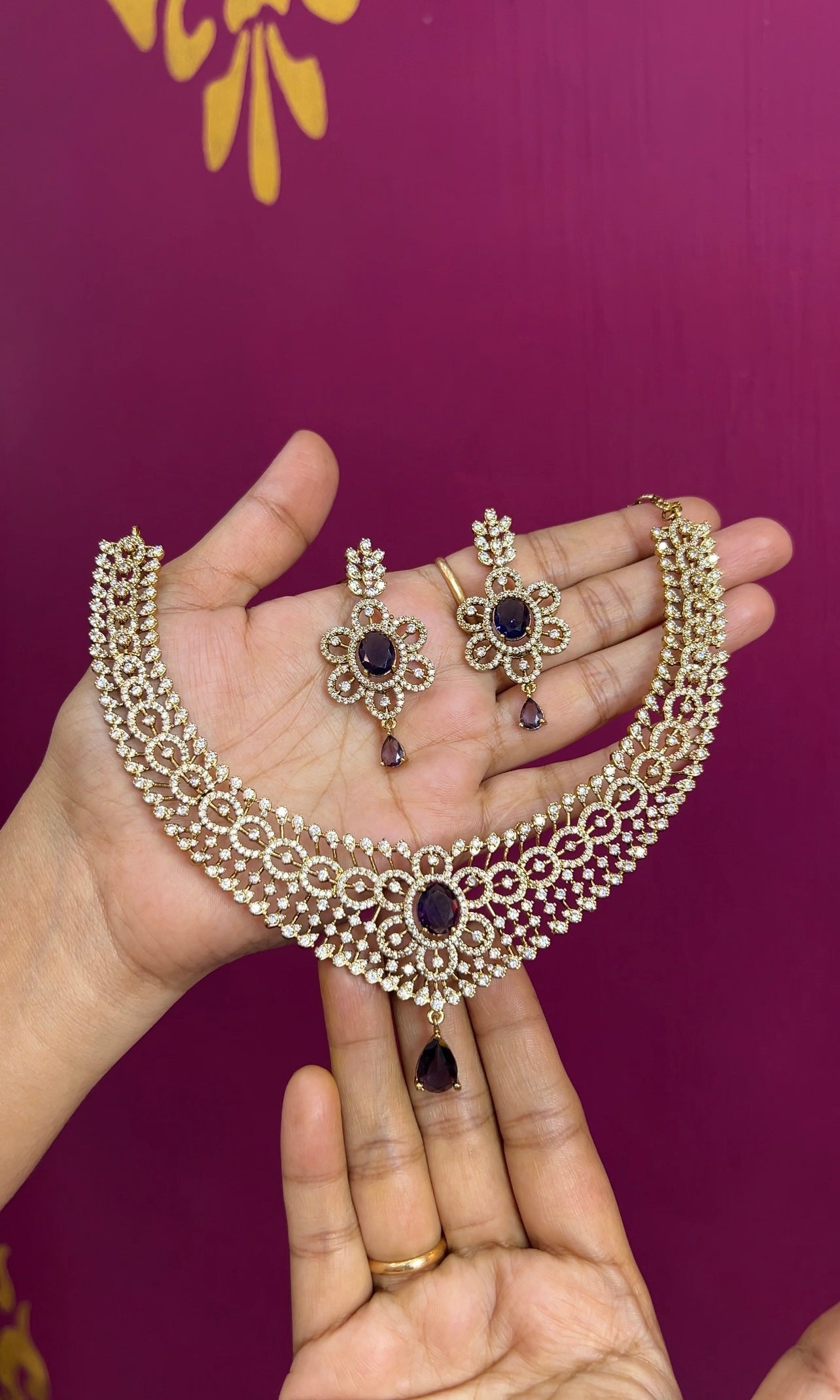 Mehendi Victorian necklace NK069