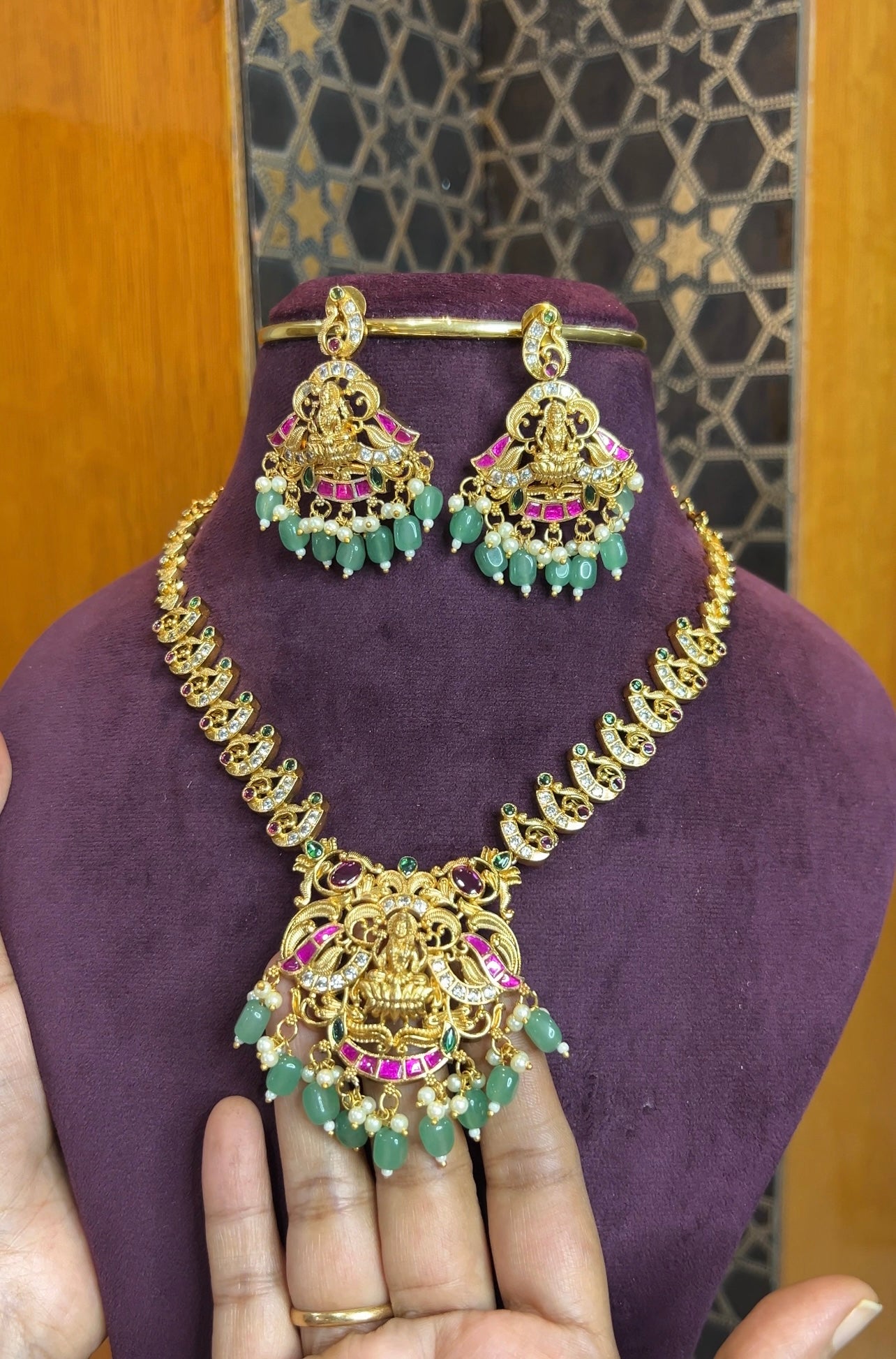 Jadau Kundan necklace JDNK001