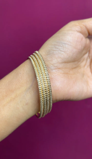 Unpolished panchaloham Bangles UPBNG004