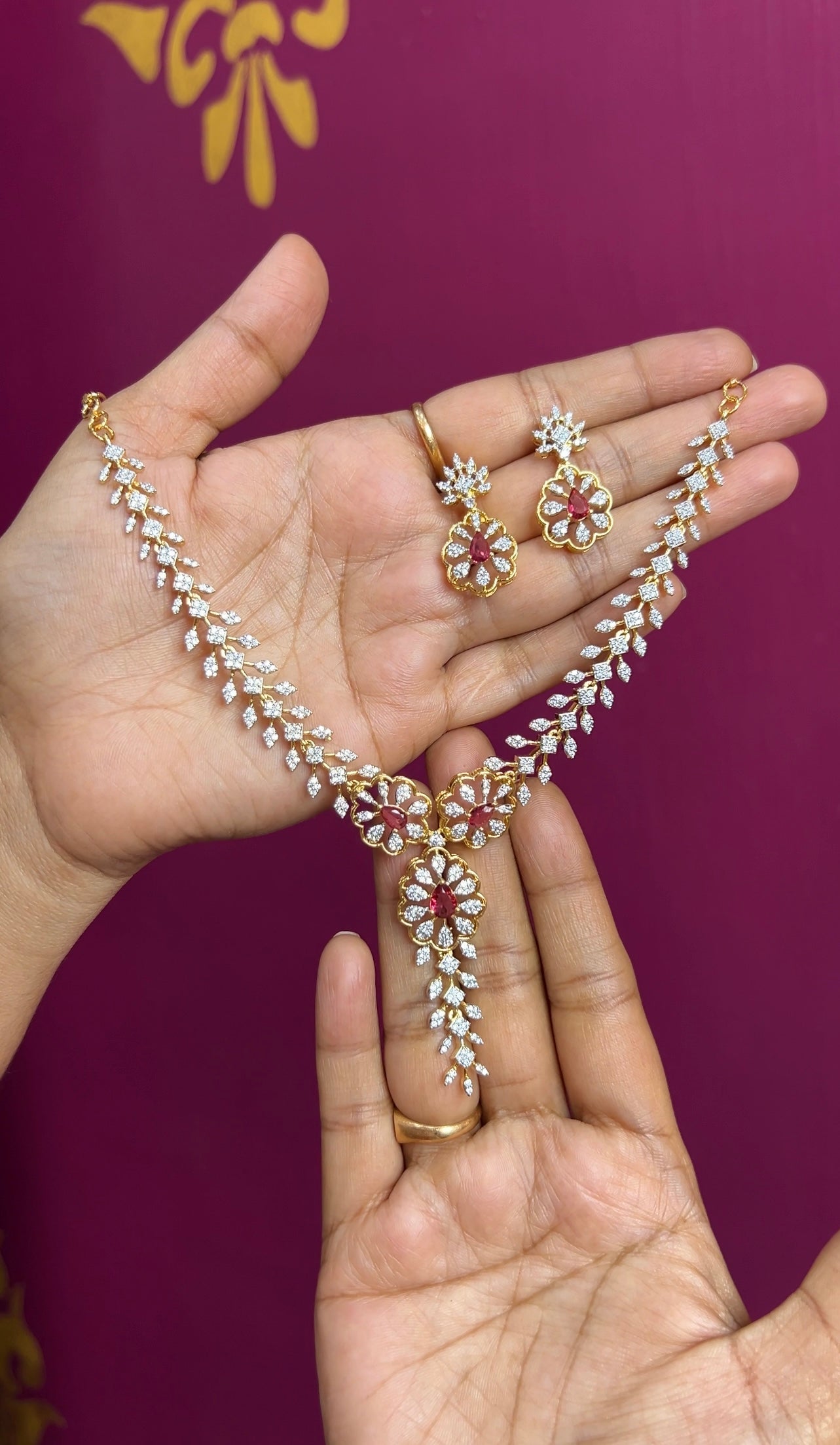 GJ polish necklace NK127