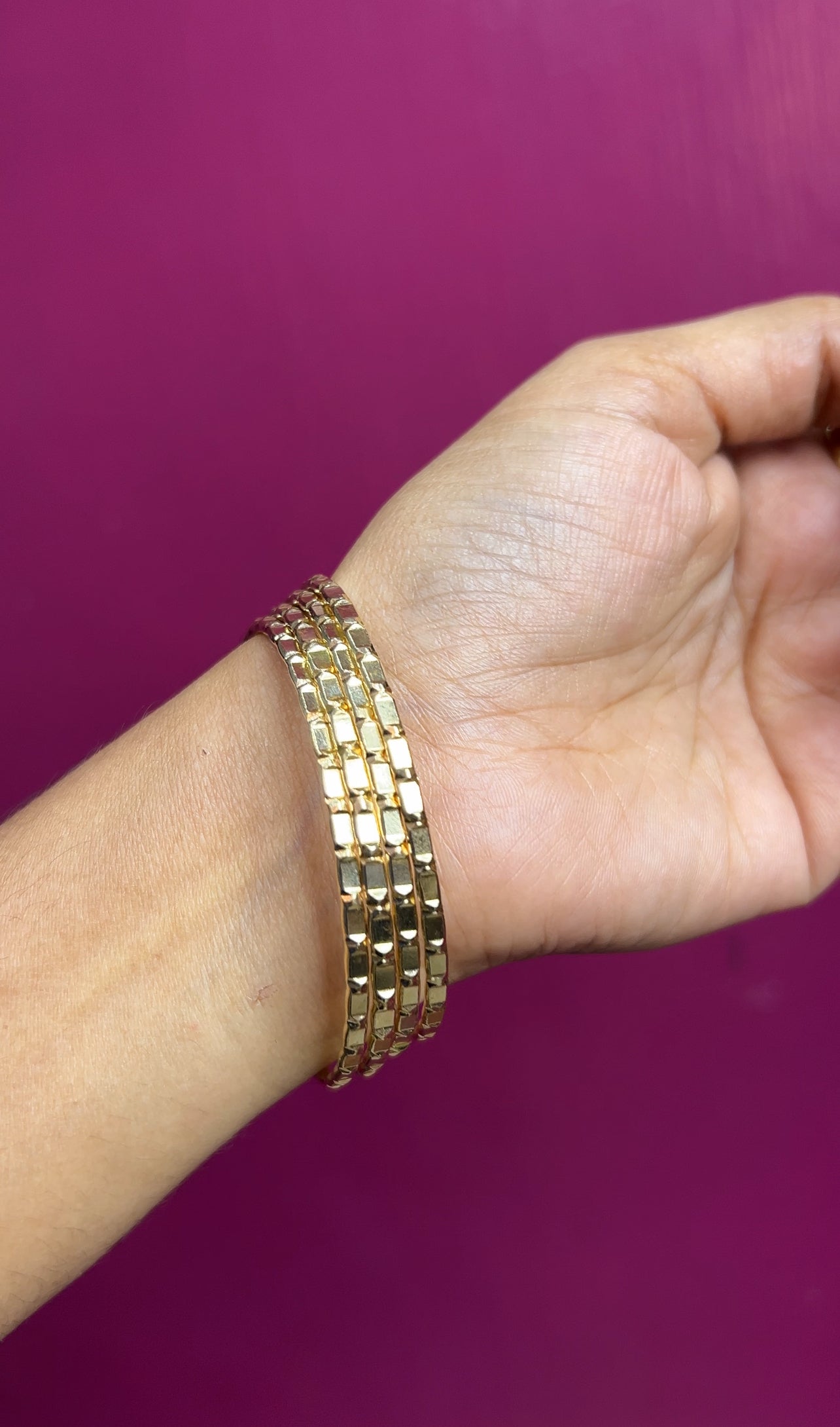 Unpolished panchaloham Bangles UPBNG003