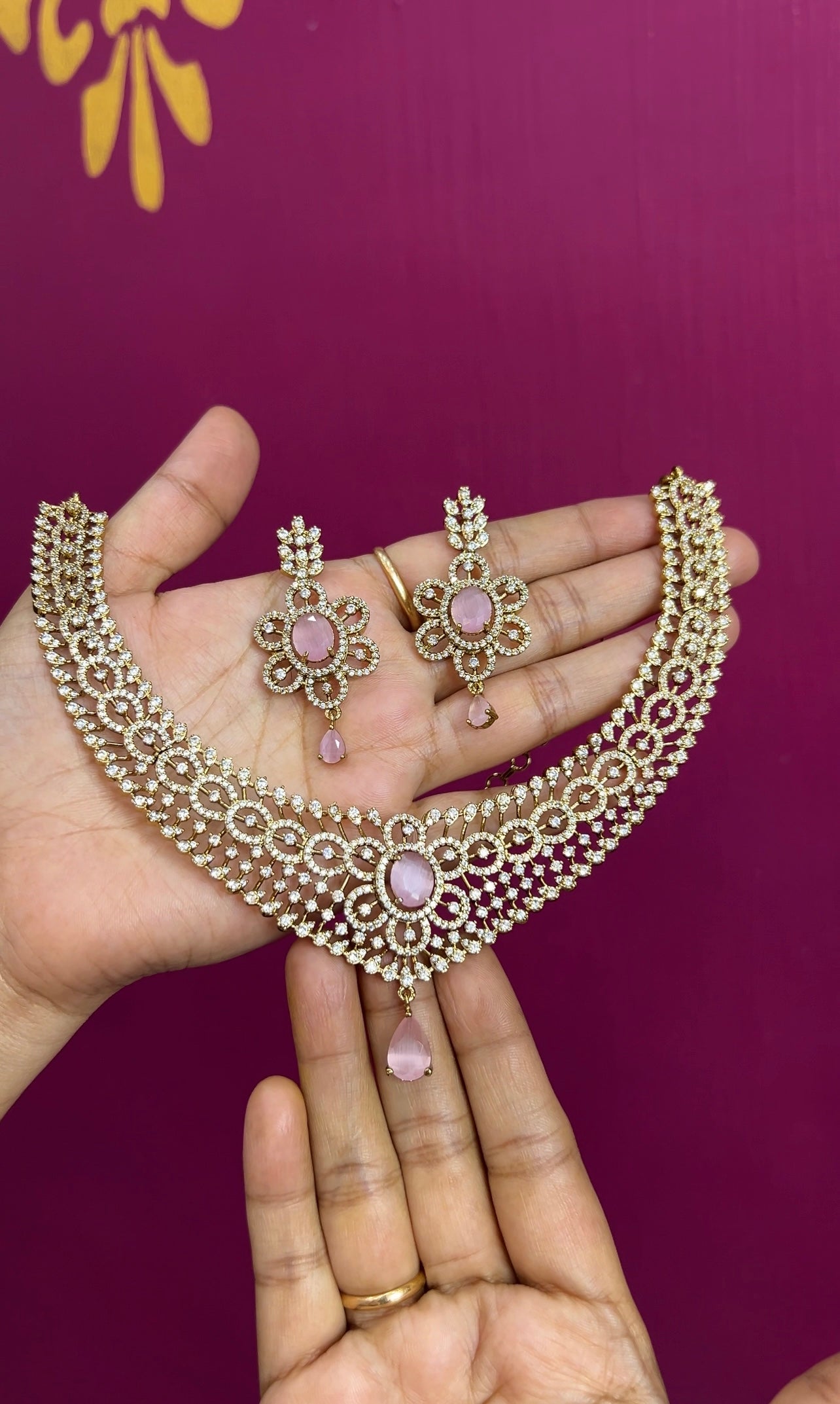 Mehendi Victorian necklace NK069