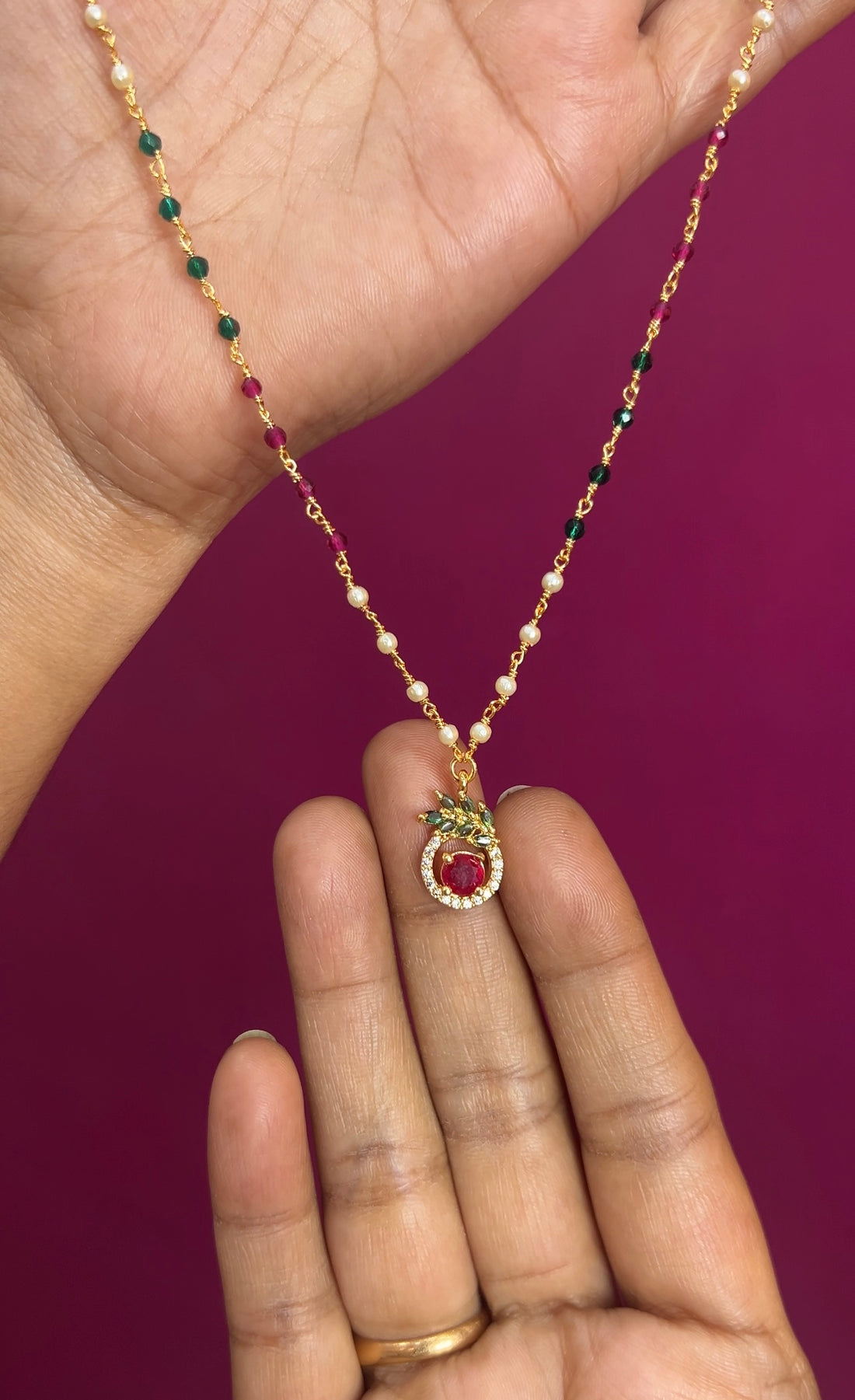 Beads chain 18inches BCH032