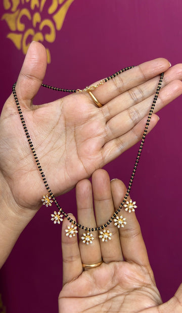 Black beads 16inches BB063