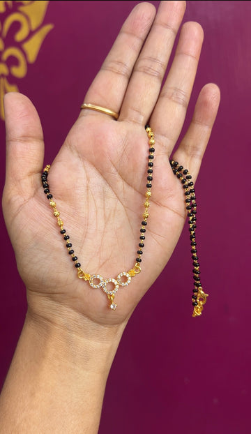 Black beads 18inches BB071