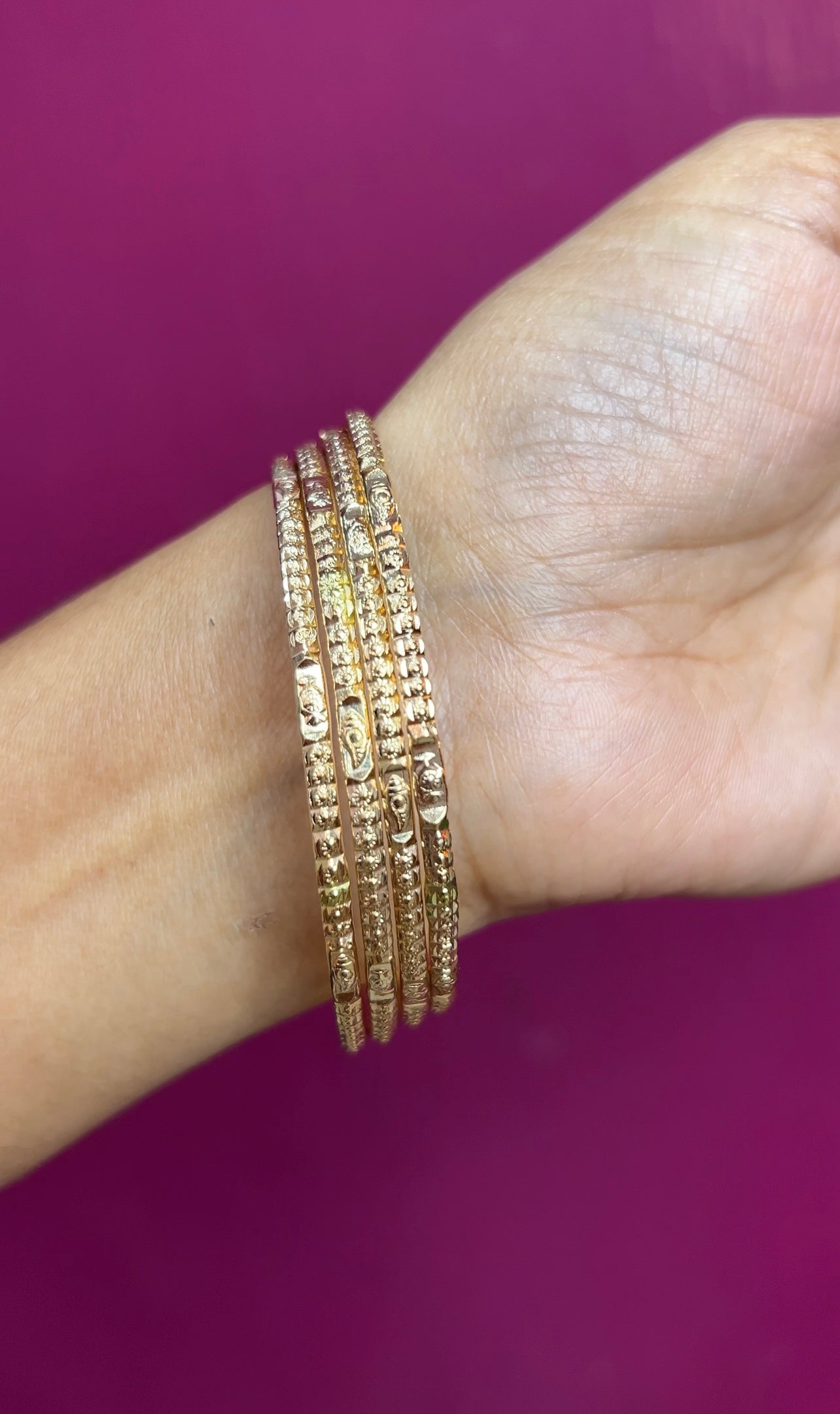 Unpolished panchaloham Bangles UPBNG007