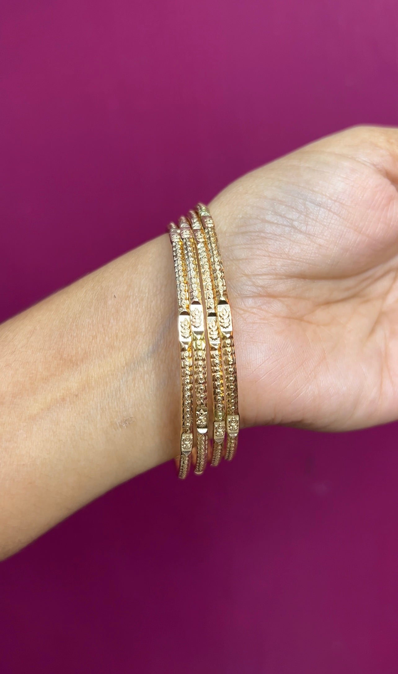 Unpolished panchaloham Bangles UPBNG005