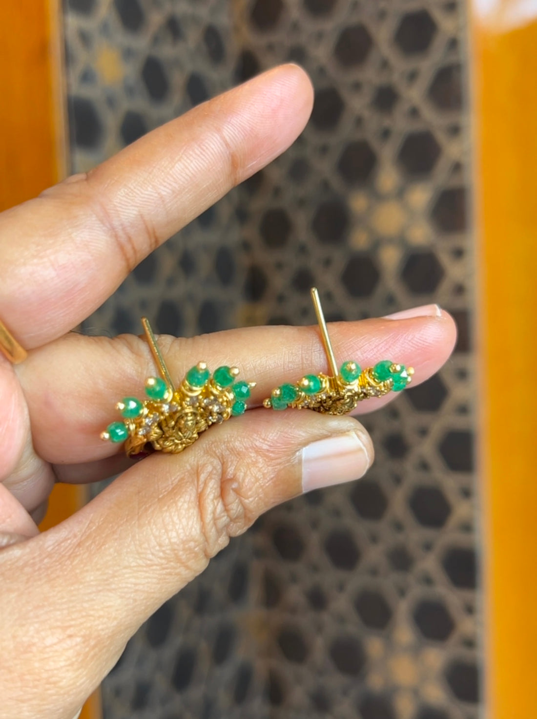 Jadau studs JDER004