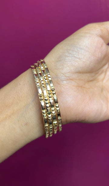 Unpolished panchaloham Bangles UPBNG002