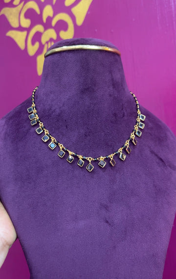 Black beads 16inches BB012