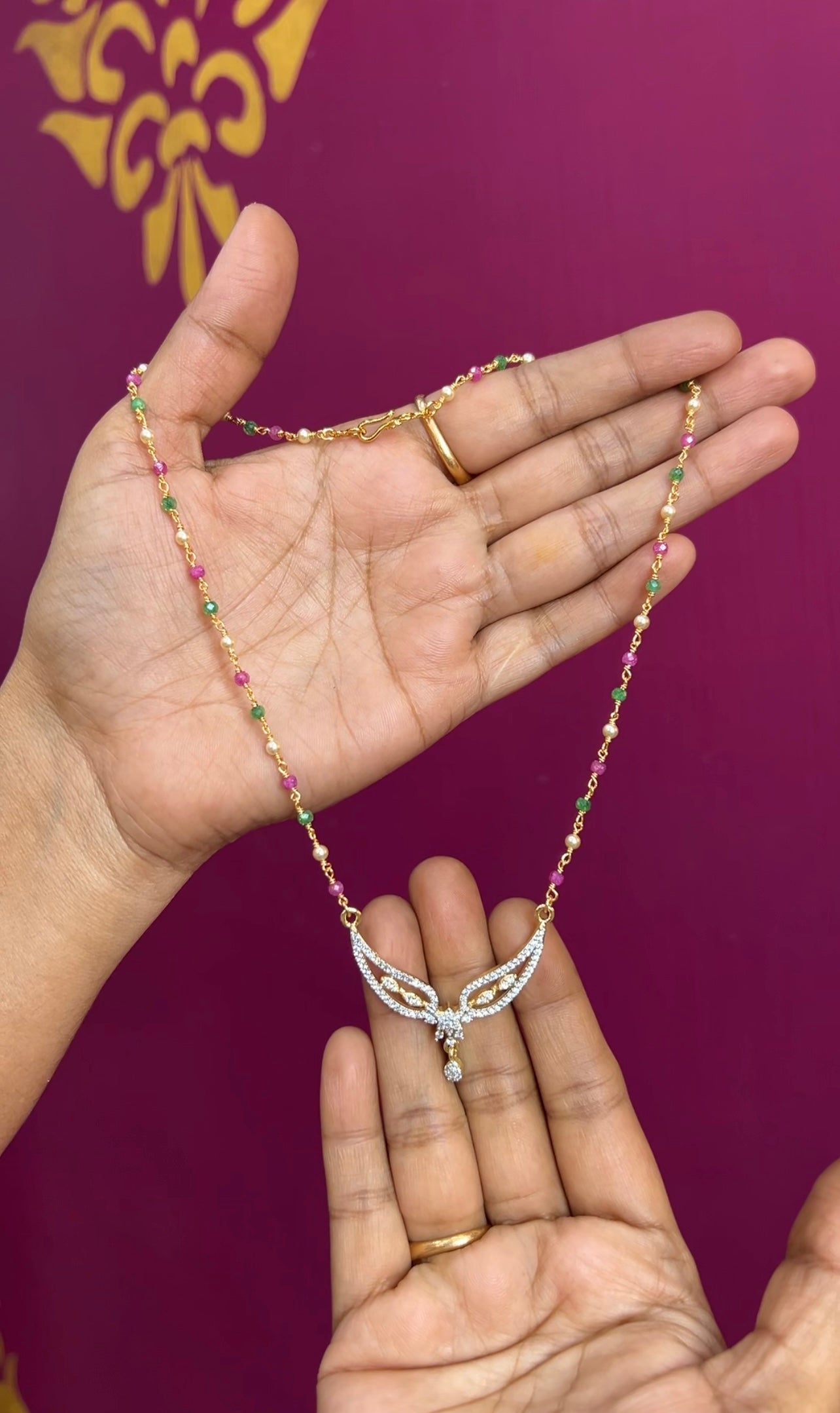 Beads chain 16inches BCH037