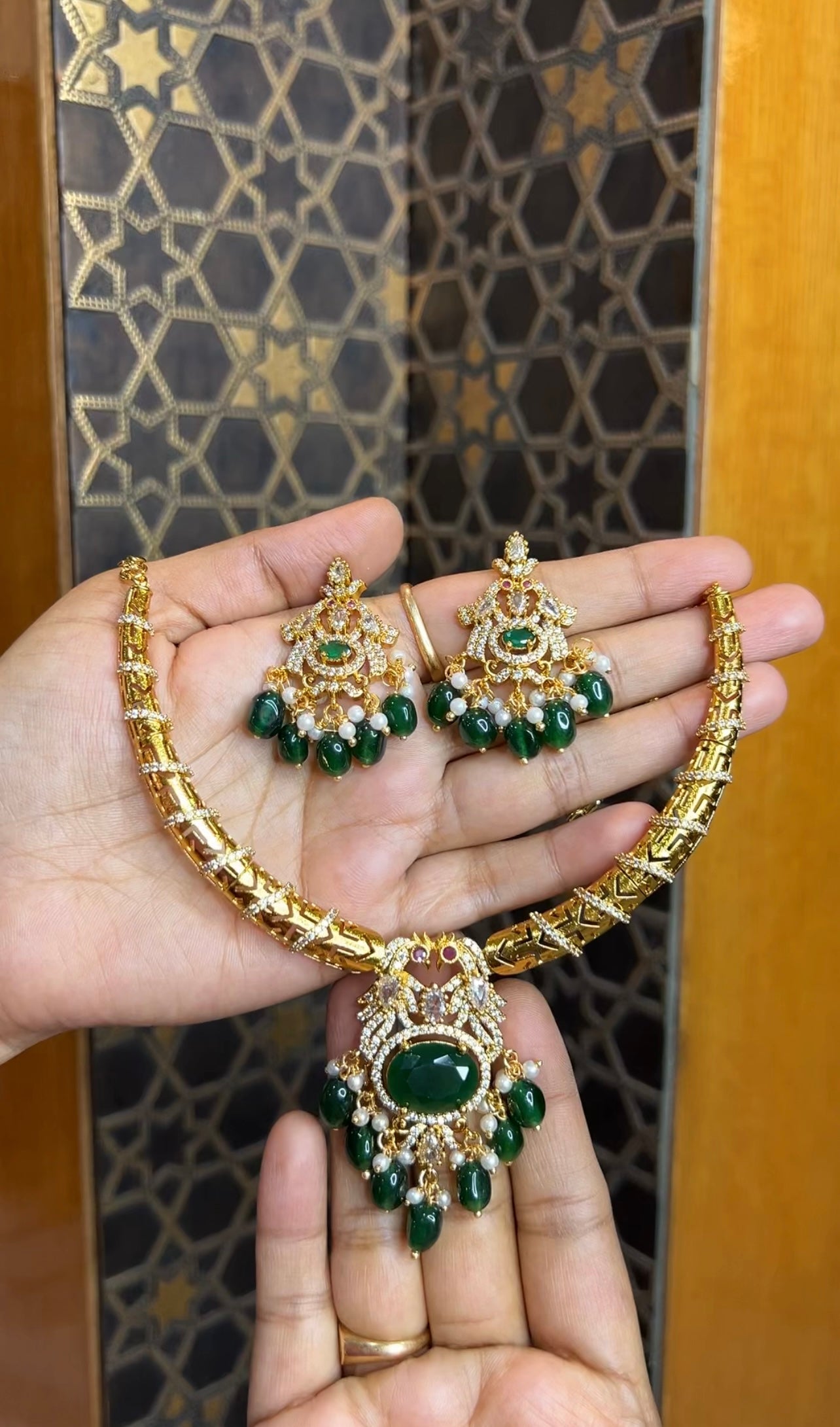 Antique finish Kanti necklace NK172