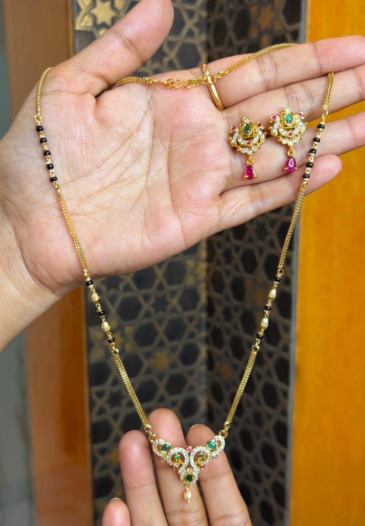 Blackbeads 18inches BB109