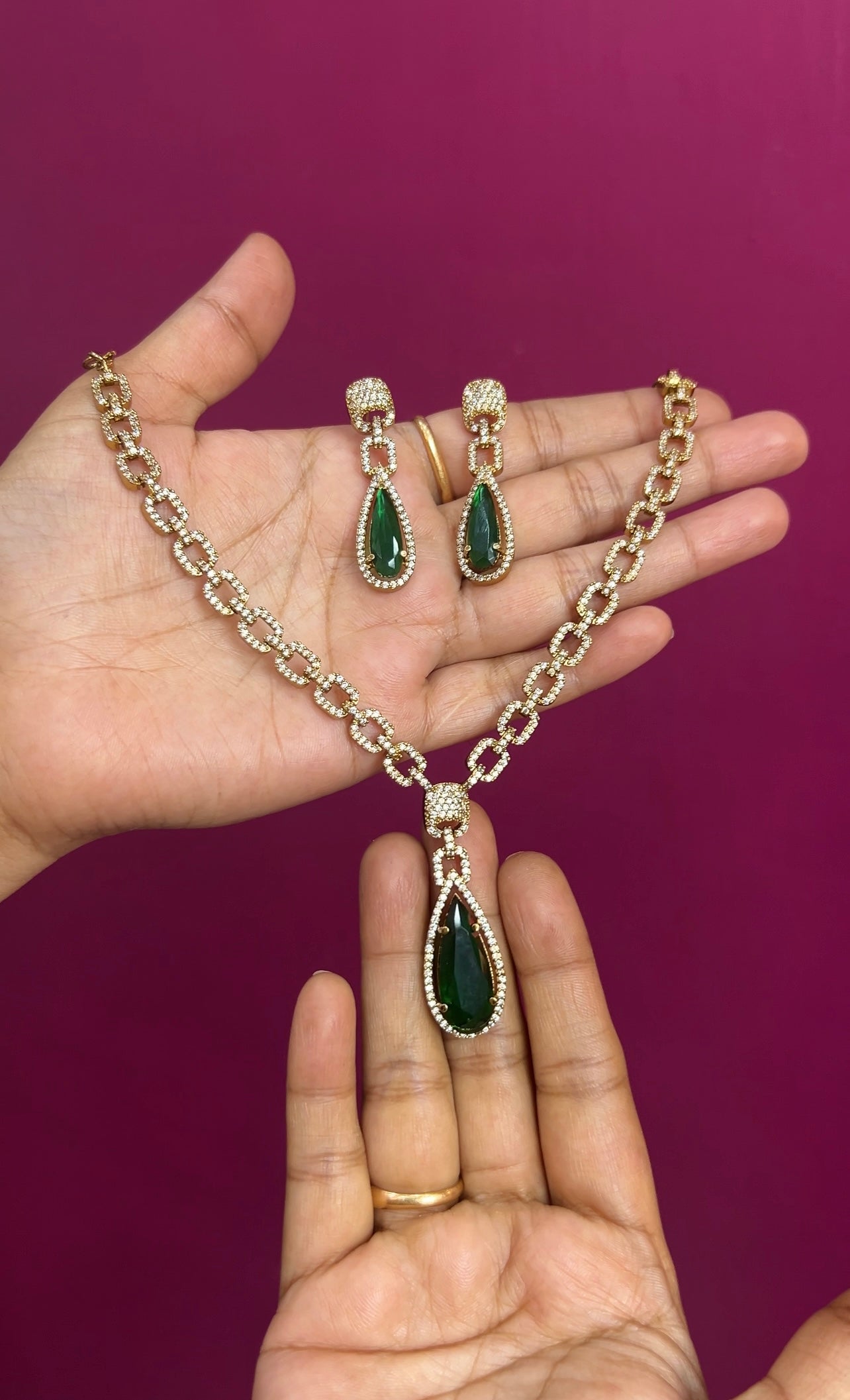 Mehendi Victorian necklace NK065