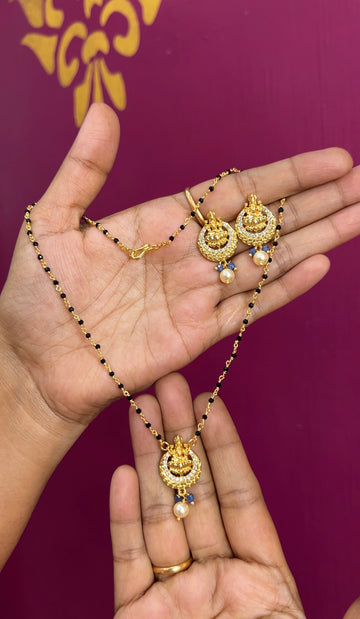 Black beads 16inches BB009