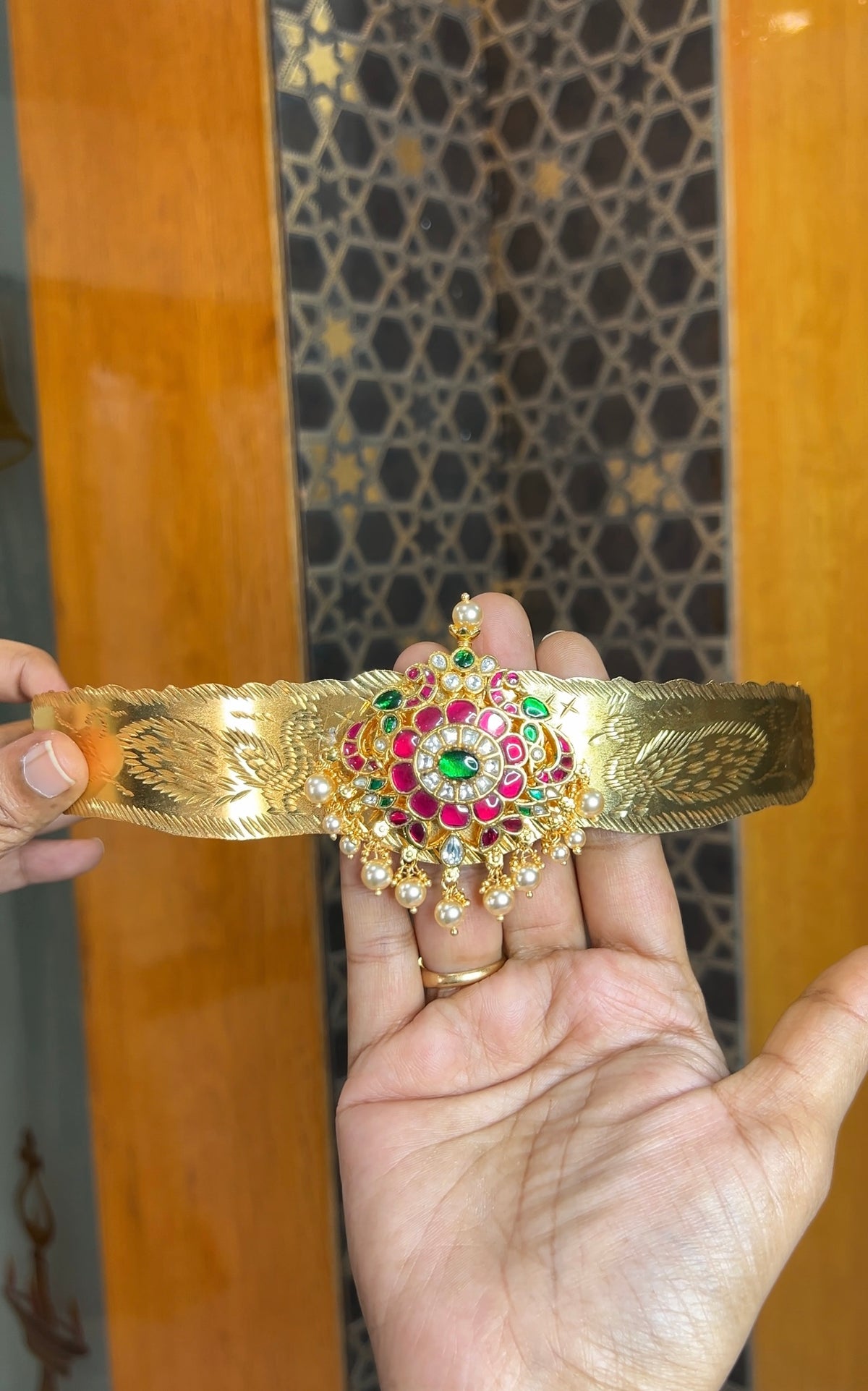 Jadau Kundan Kids vaddanam KVD003