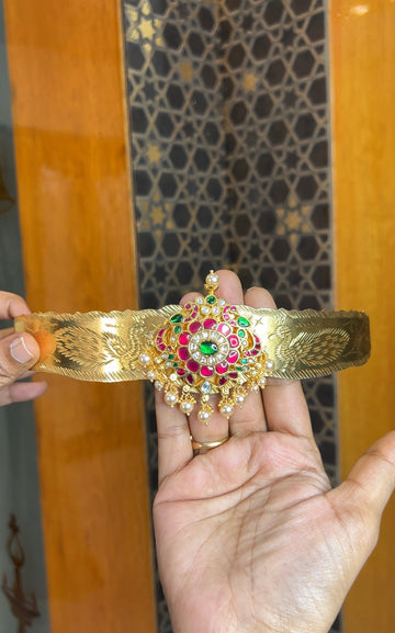 Jadau Kundan Kids vaddanam KVD003