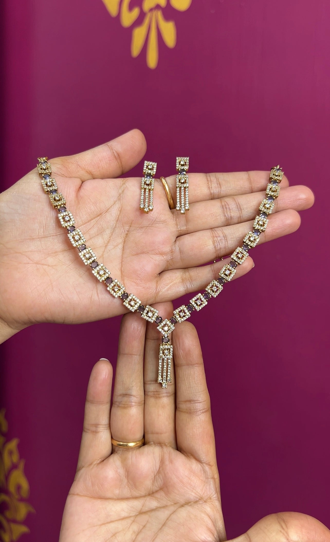 Mehendi Victorian necklace NK068