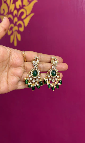 Mehendi Victorian earrings