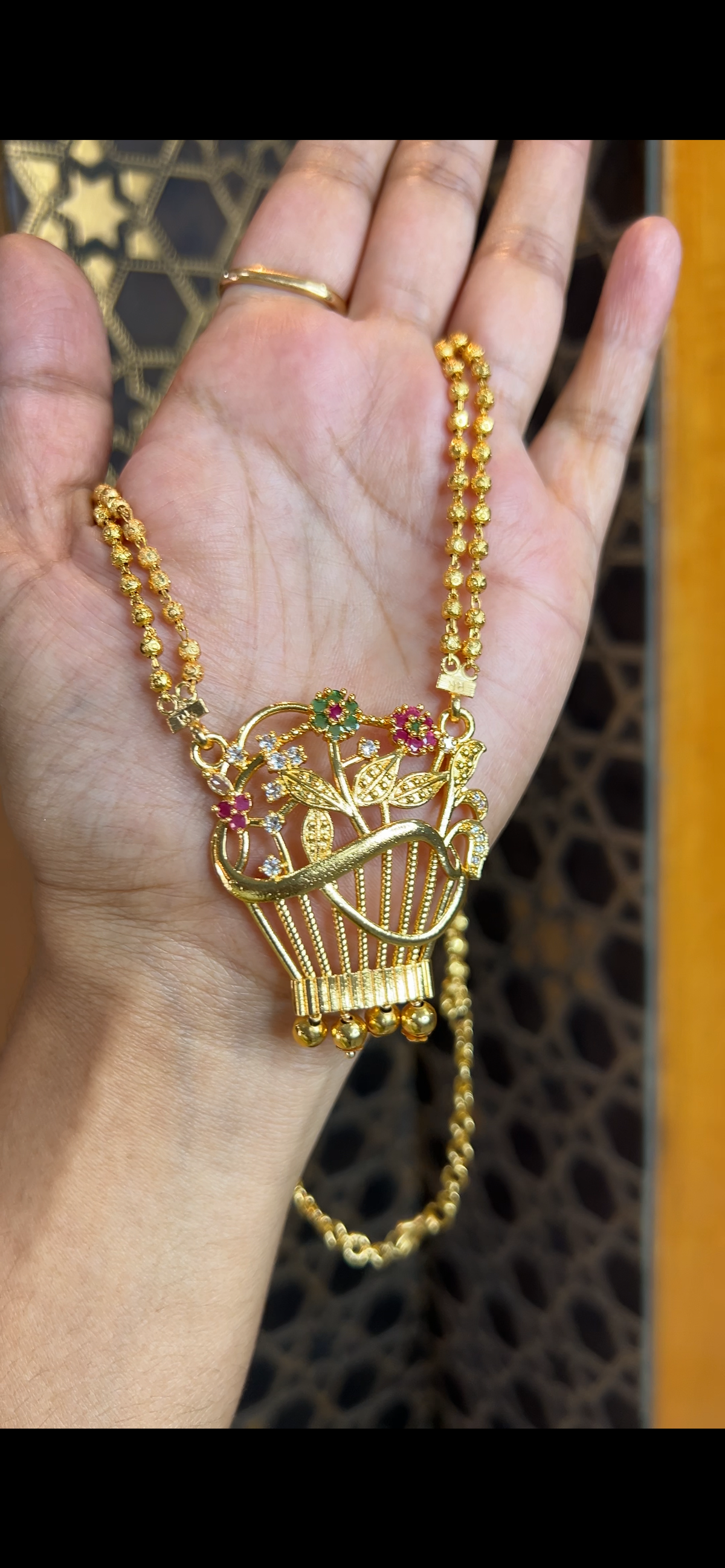 Gold ball chain 20inches SHCH027