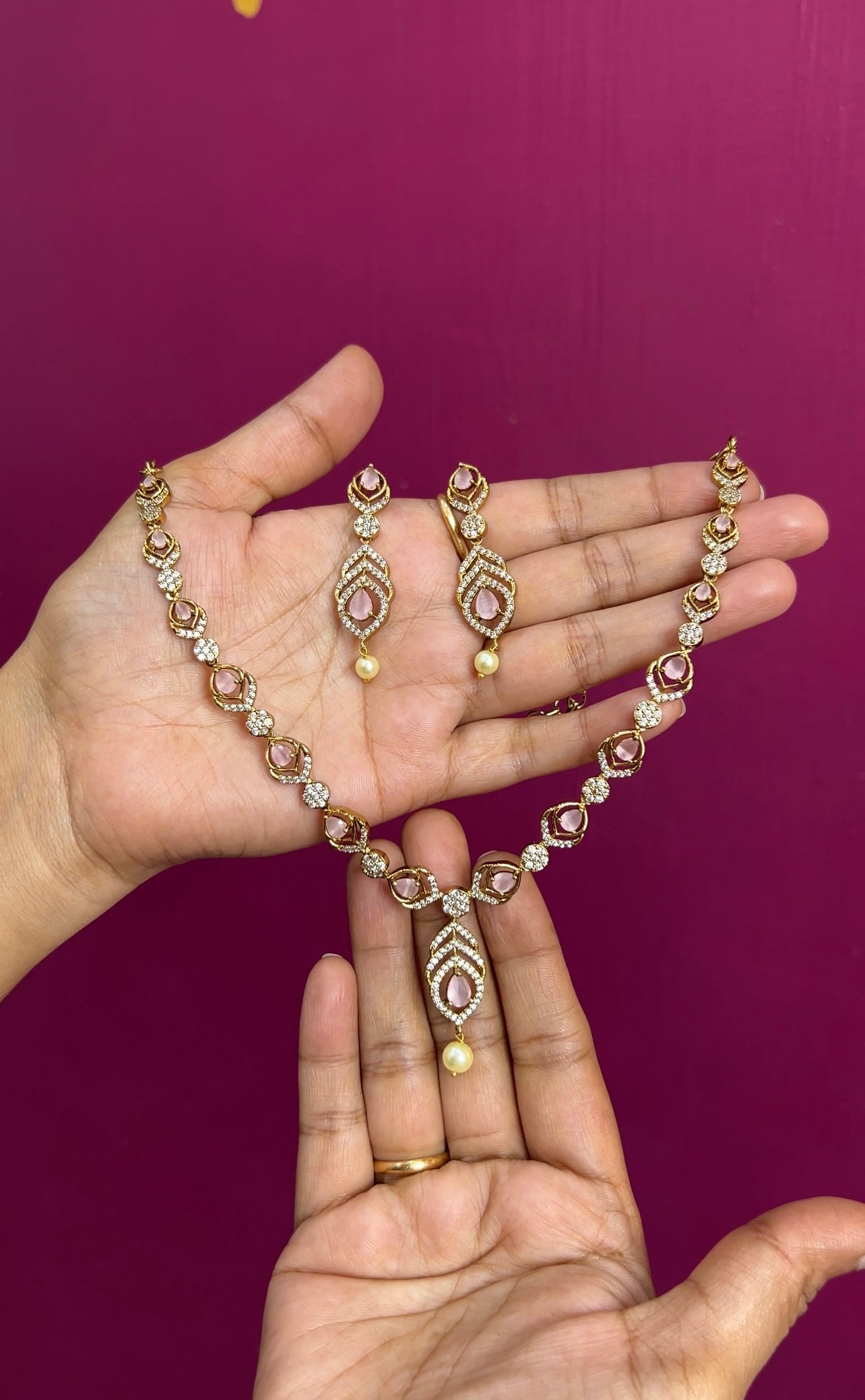 Mehendi Victorian necklace NK070