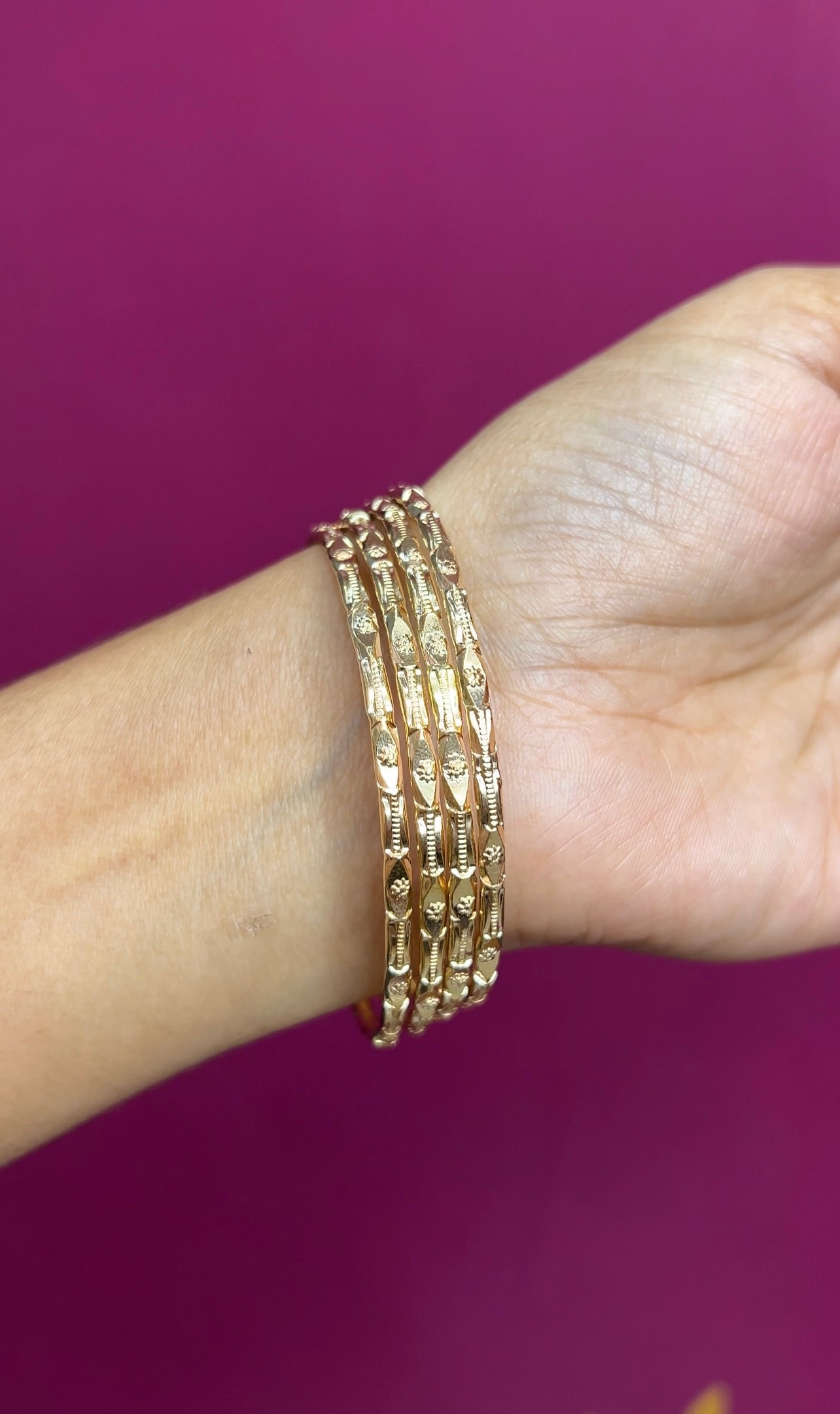 Unpolished panchaloham Bangles UPBNG008