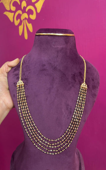 Black beads 20inches BB020