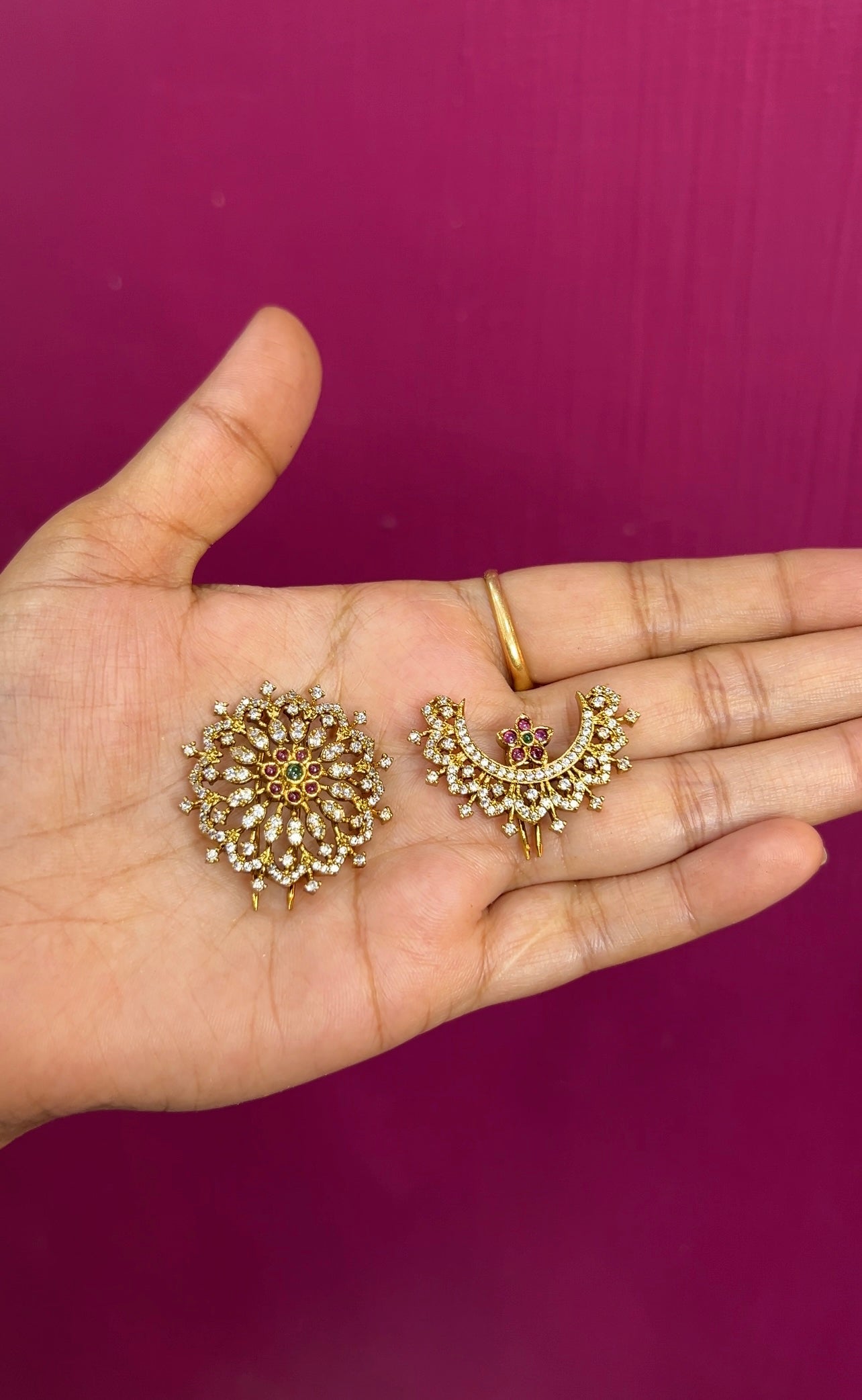 Antique finish sun n moon SM002