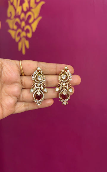 Mehendi Victorian earrings