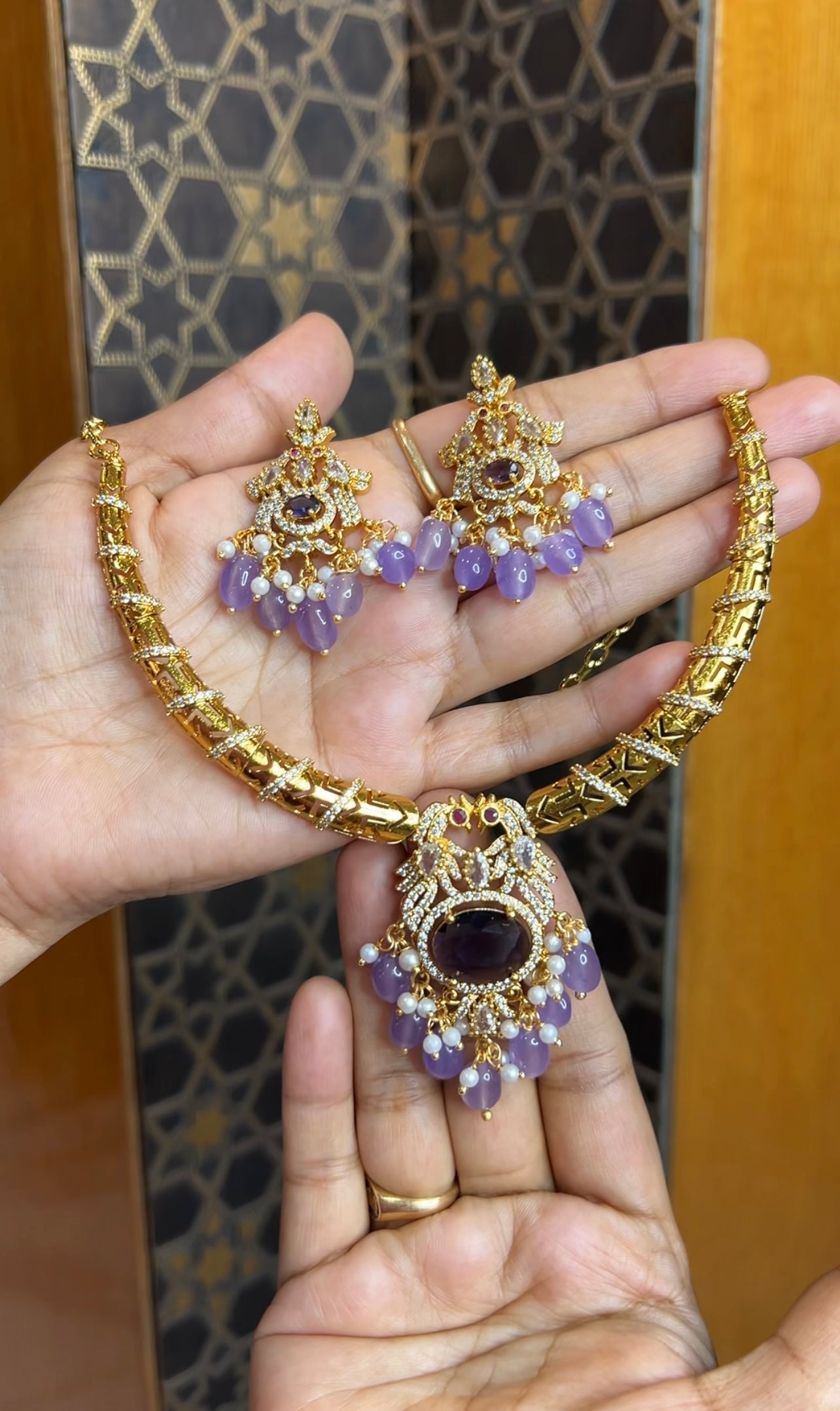 Antique finish Kanti necklace NK172