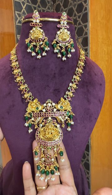 Antique finish necklace NK166