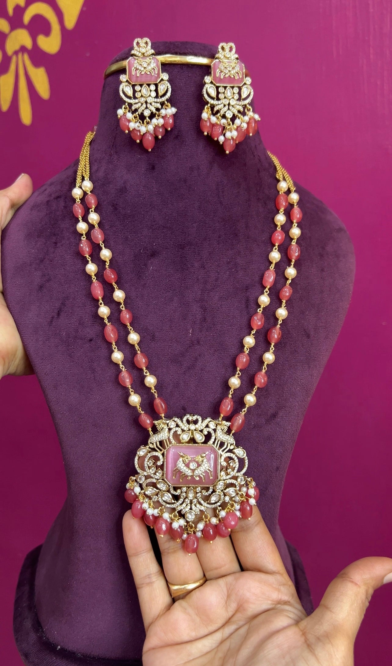 Victorian beads chain 22inches BCH028