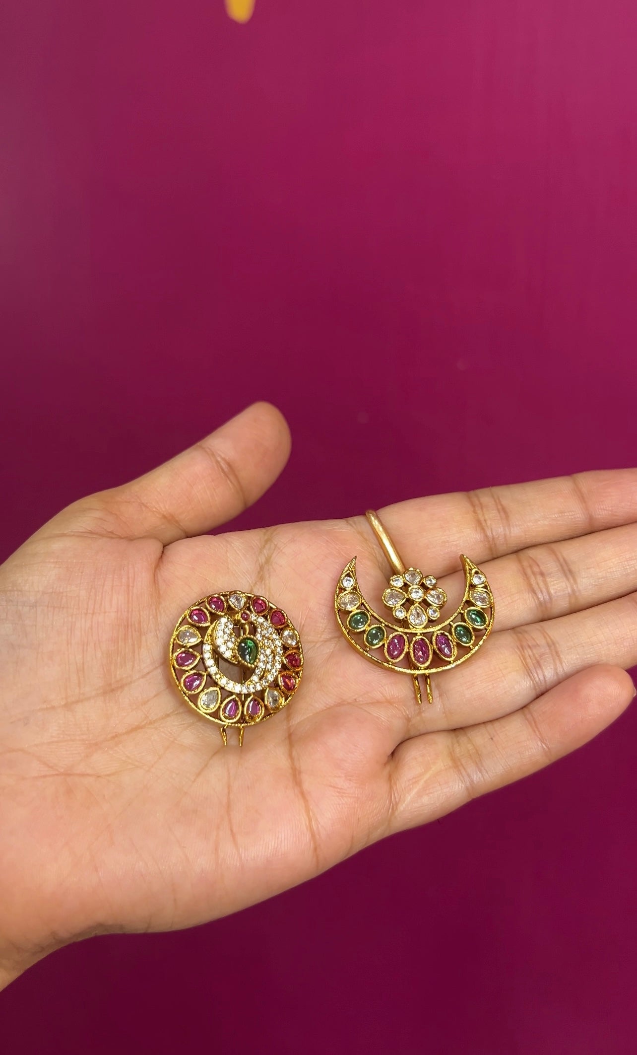 Antique finish Sun n moon SM001