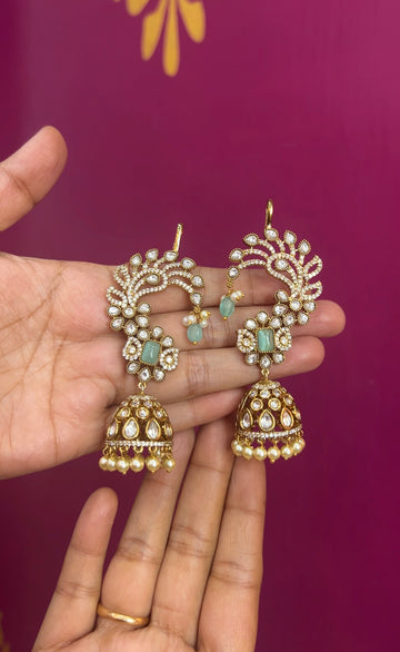 Mehendi Victorian earrings