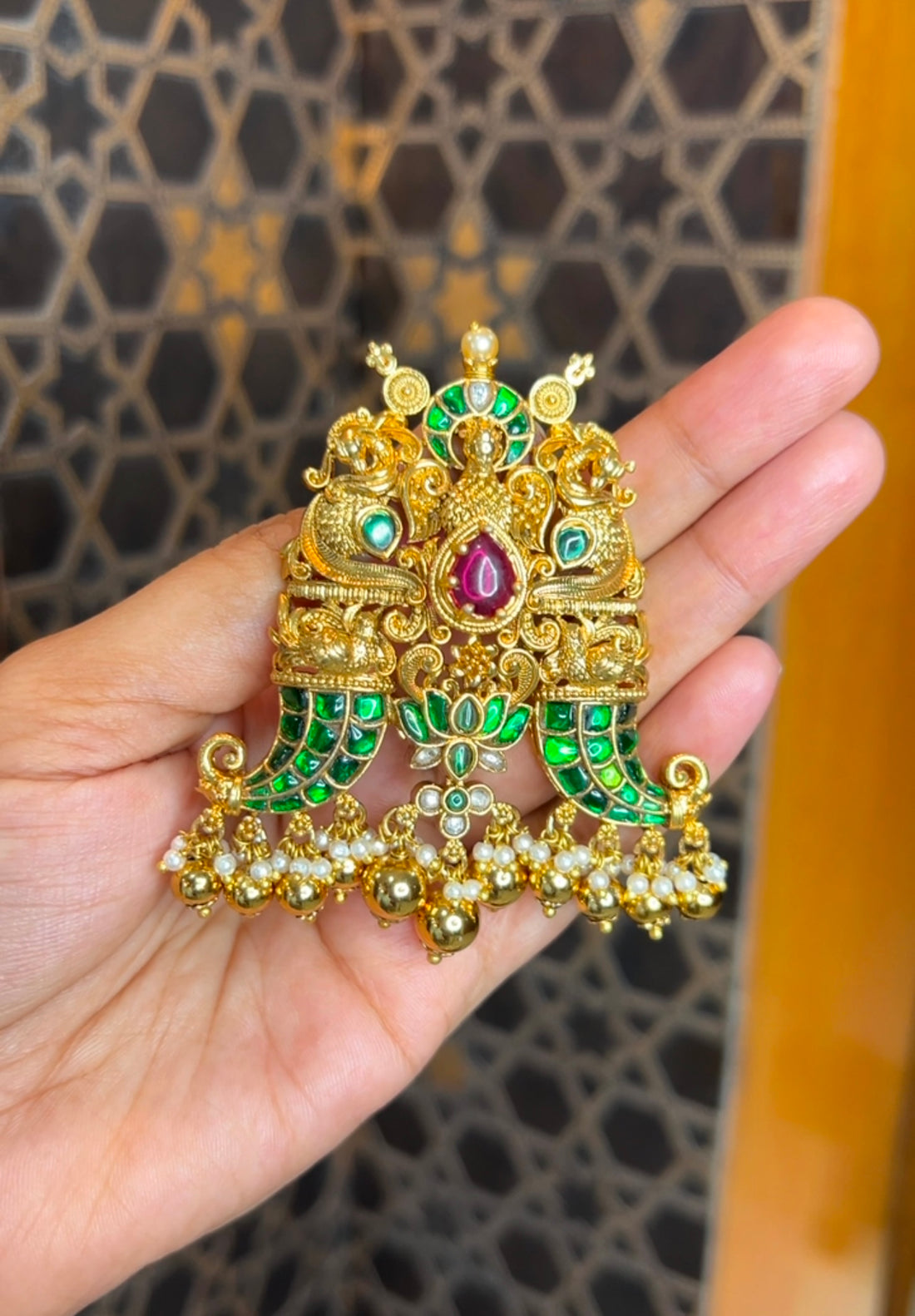 Jadau locket JDLK001