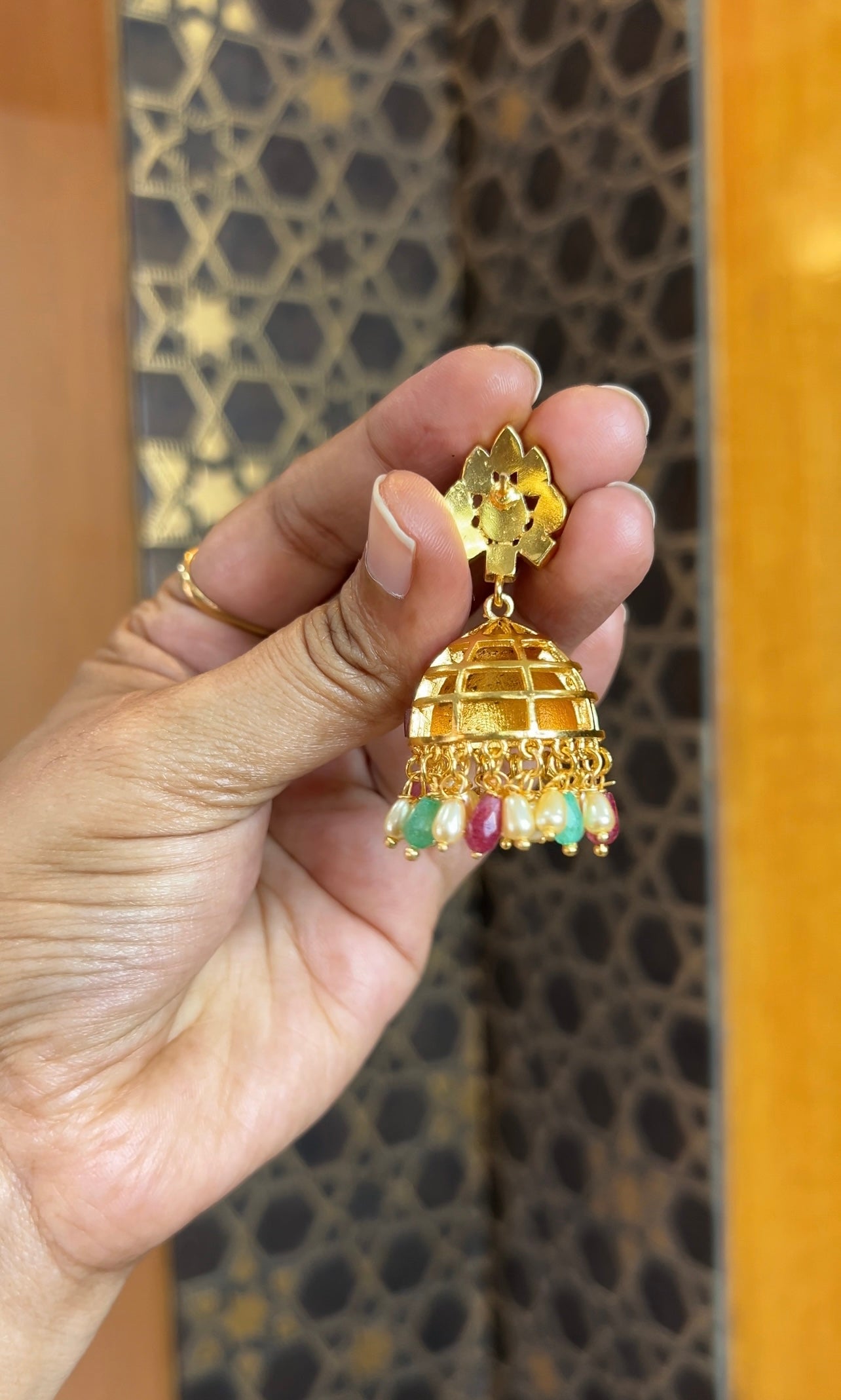 Jadau Kundan earrings JDER002