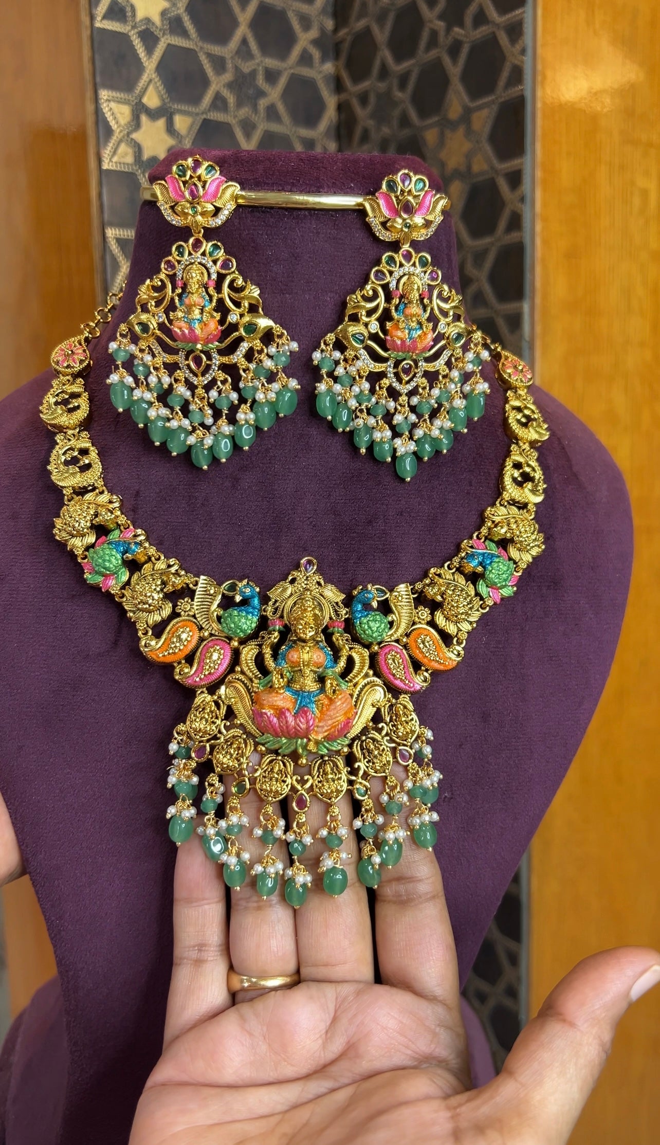 Meenakari Necklace NK186