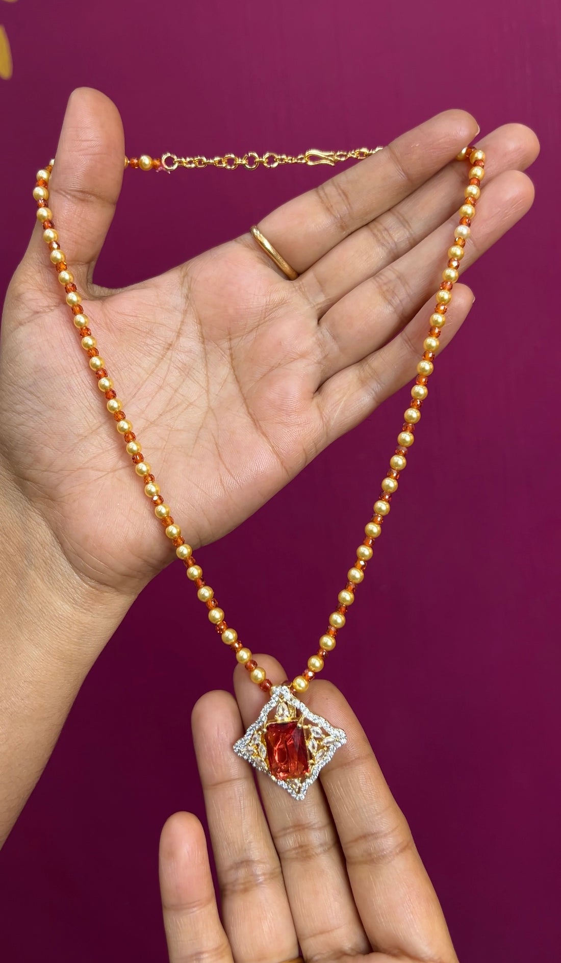 Beads chain 16inches BCH036