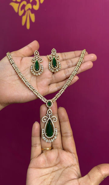 Mehendi Victorian necklace NK074