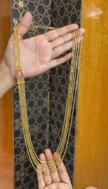 Jadau Kundan chandraharam 26inches CHR007