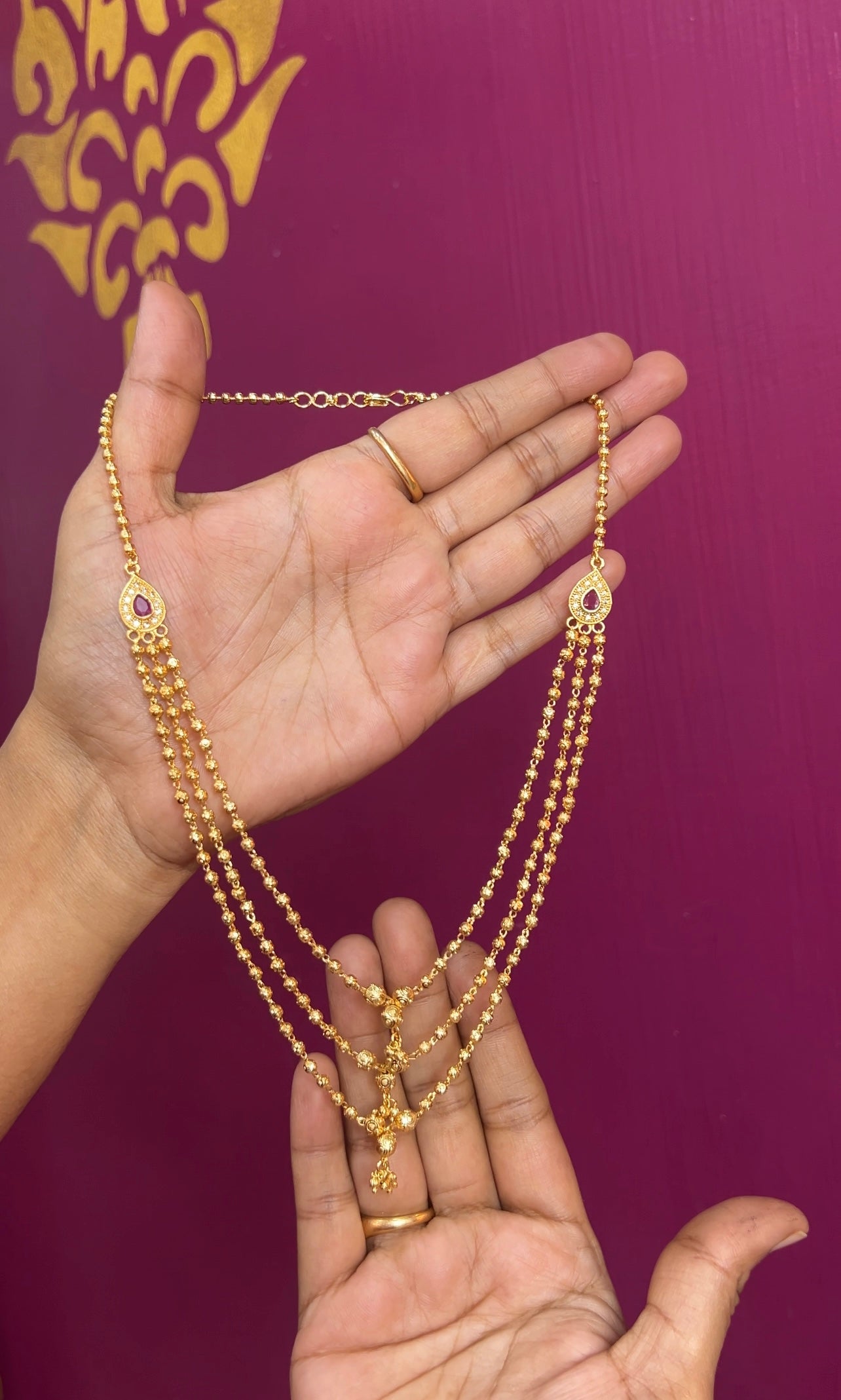 STEP CHAIN 18inches STCH001 – Raveendra Gold Covering Works