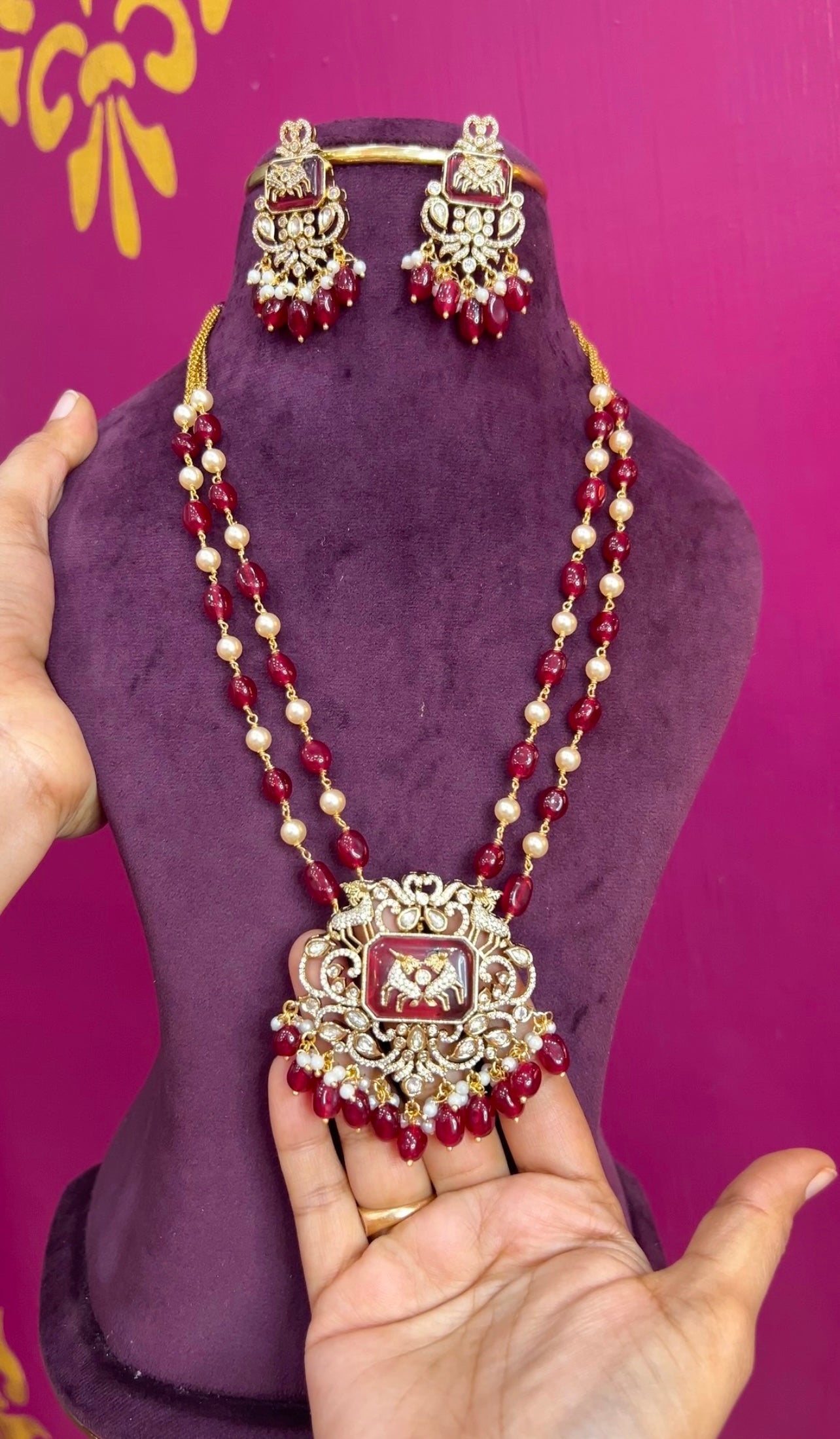 Victorian beads chain 22inches BCH028