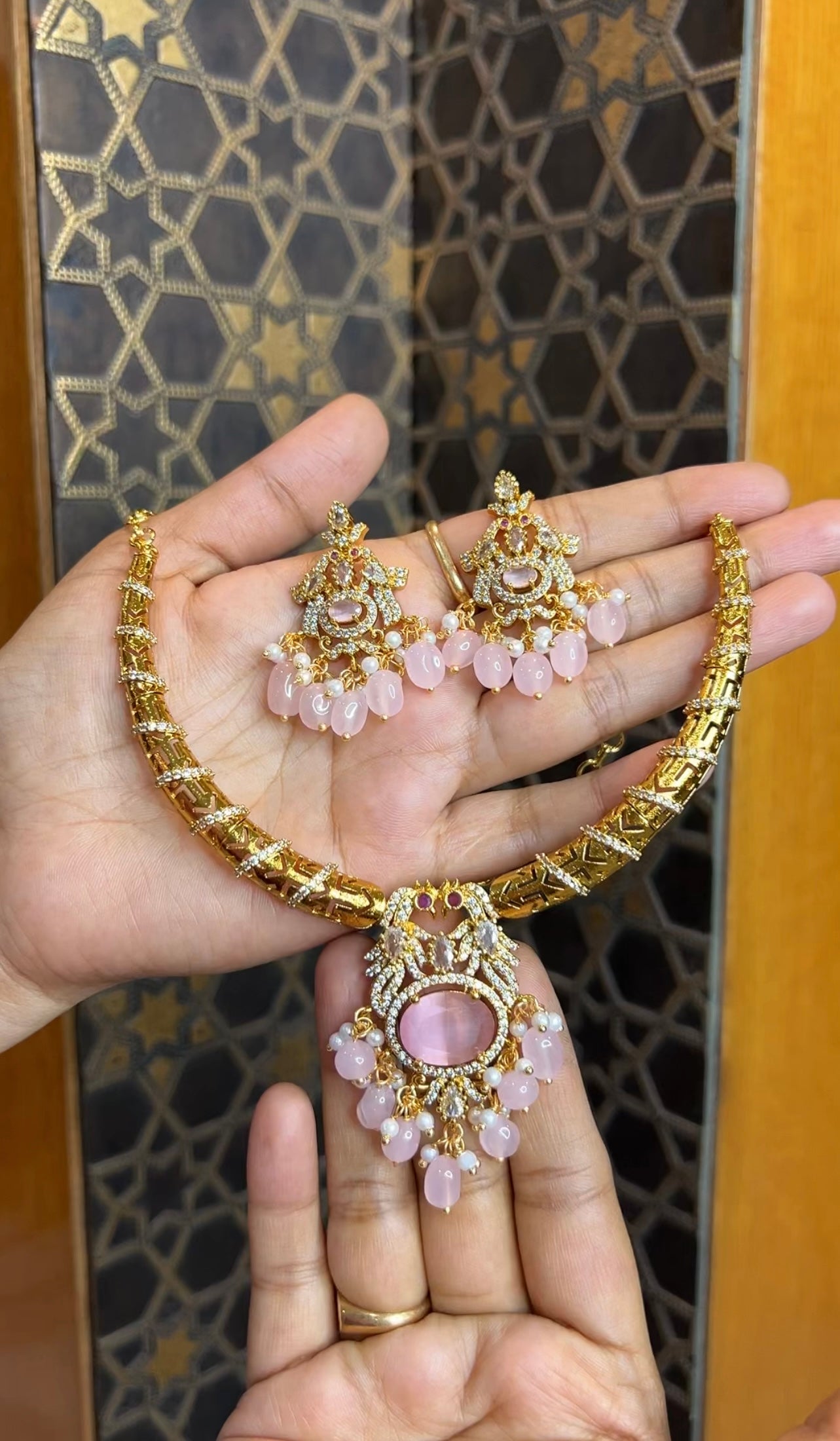 Antique finish Kanti necklace NK172
